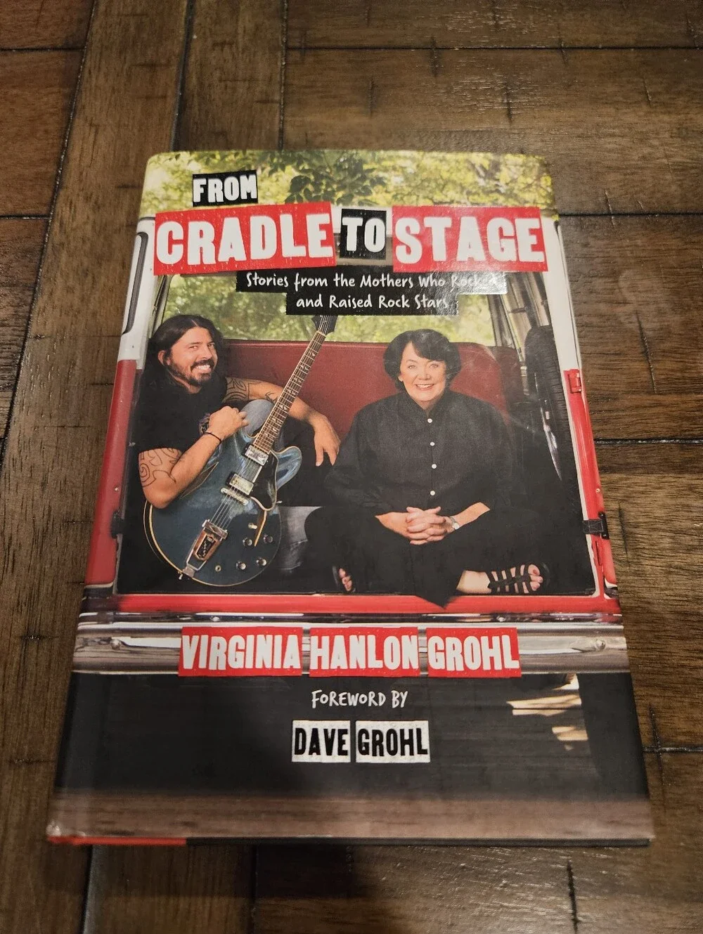 Virginia Hanlon Grohl 'From Cradle to Stage' Hardcover Book